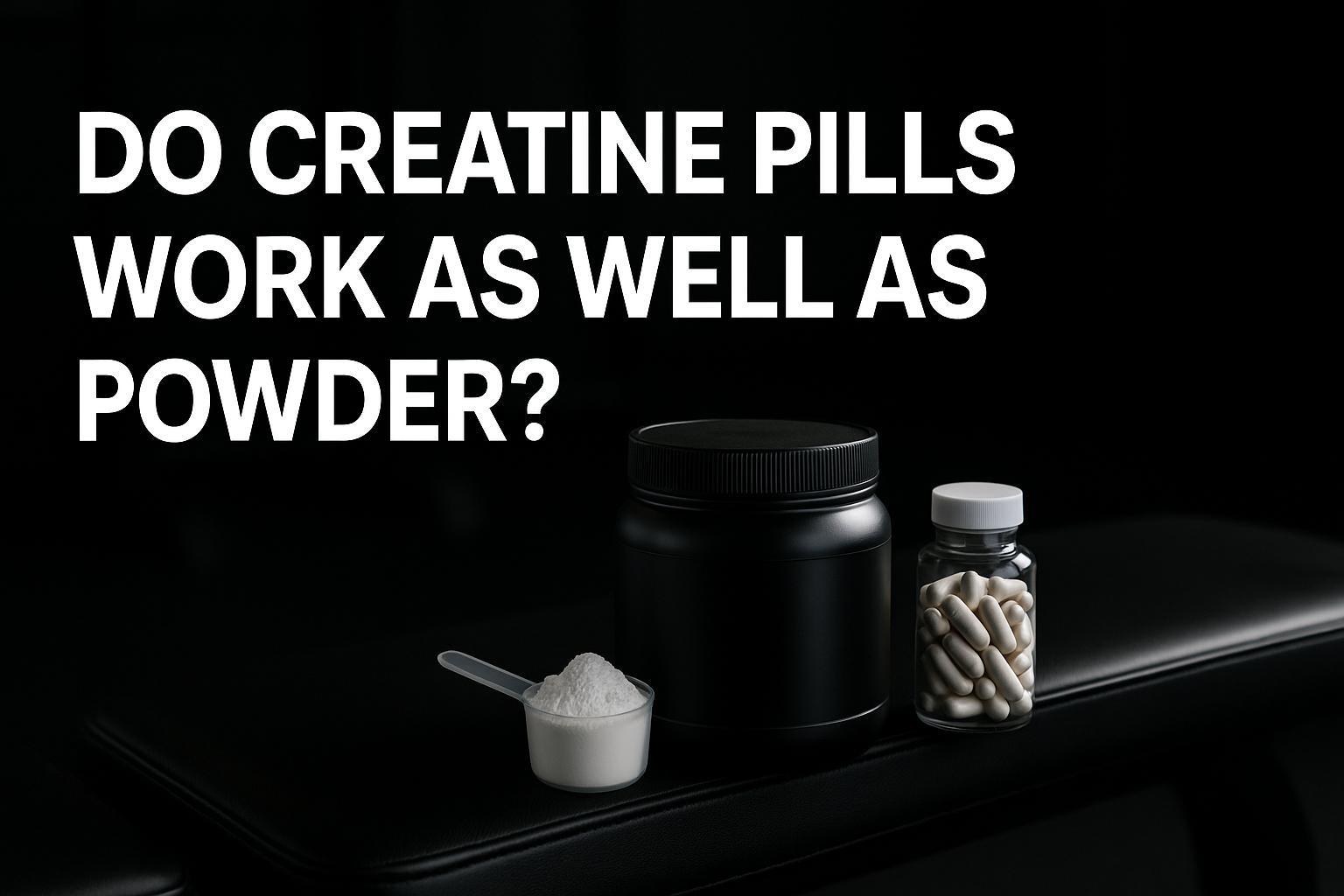 Do Creatine Pills Work as Well as Powder?