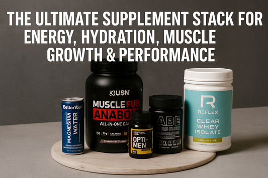 The Ultimate Supplement Stack for Energy, Hydration & Muscle Growth