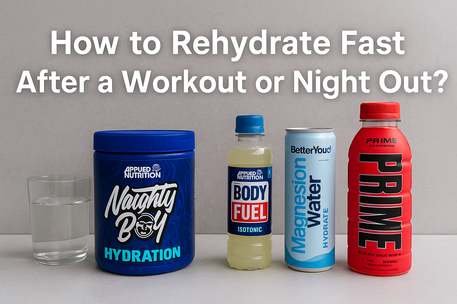 How to Rehydrate Fast After a Workout or Night Out? | Uncle Gym's Advice