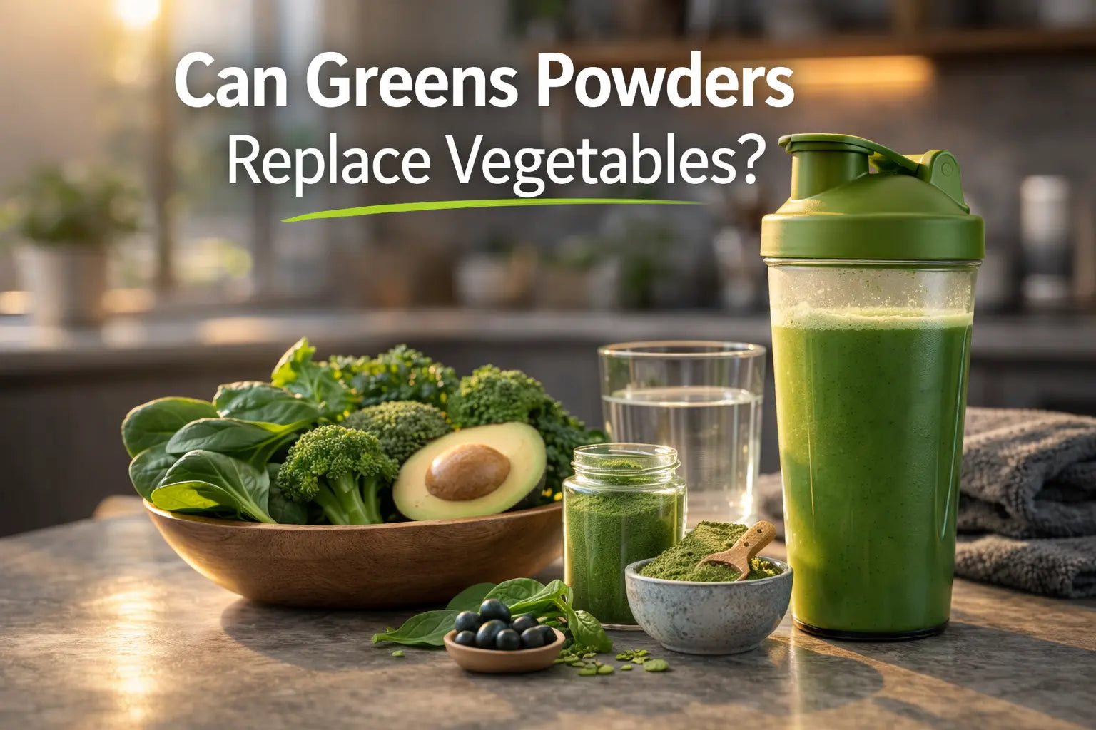 Can Greens Powders Replace Vegetables?