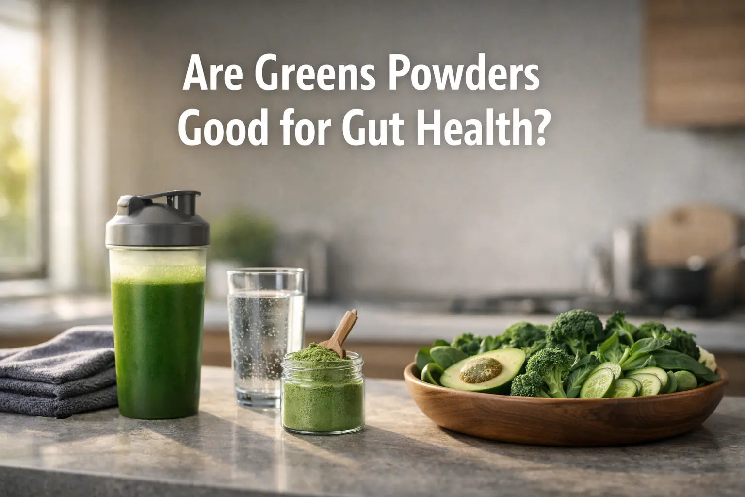Are Greens Powders Good for Gut Health?