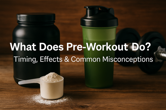 What Does Pre-Workout Do? Timing, Effects & Common Misconceptions