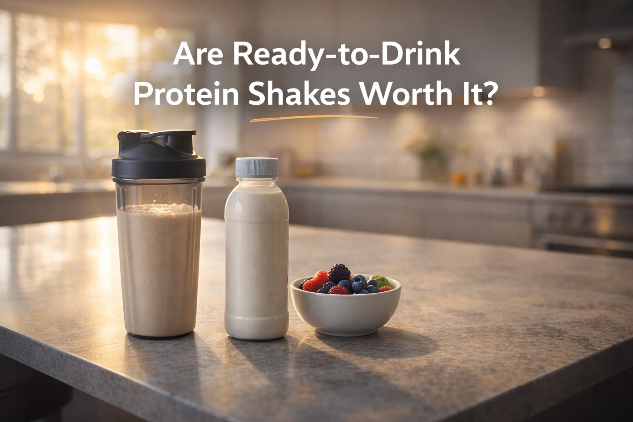 Are Ready-to-Drink Protein Shakes Worth It?