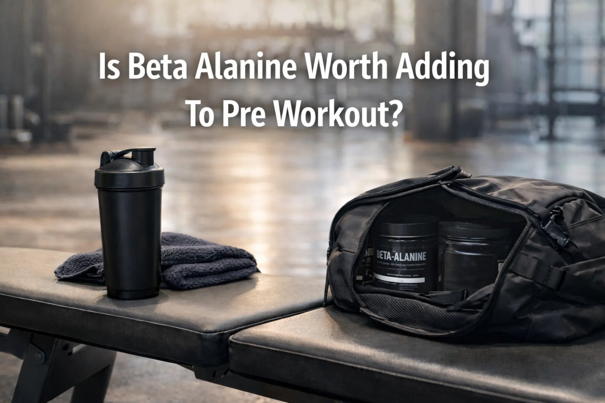 Is Beta Alanine Worth Adding To Pre Workout?