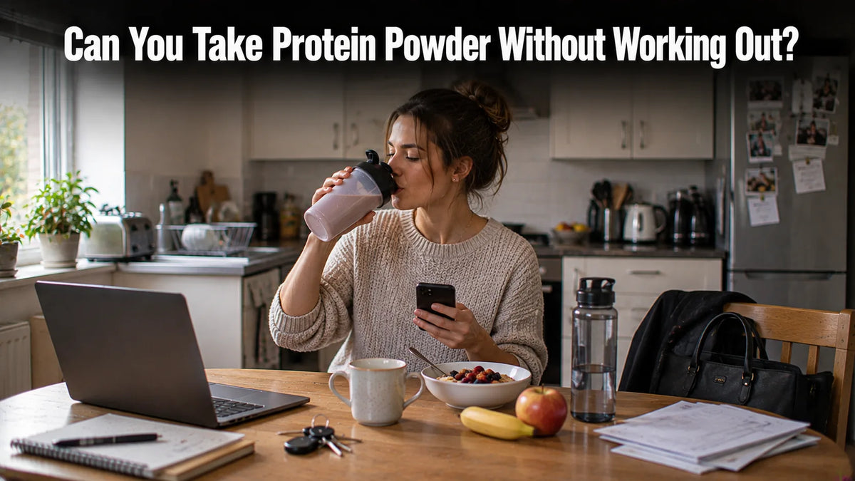 Can You Take Protein Powder Without Working Out?