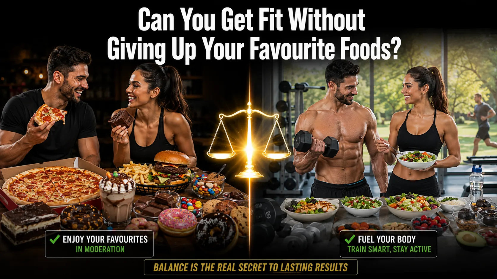 Can You Get Fit Without Giving Up Your Favourite Foods? The Truth