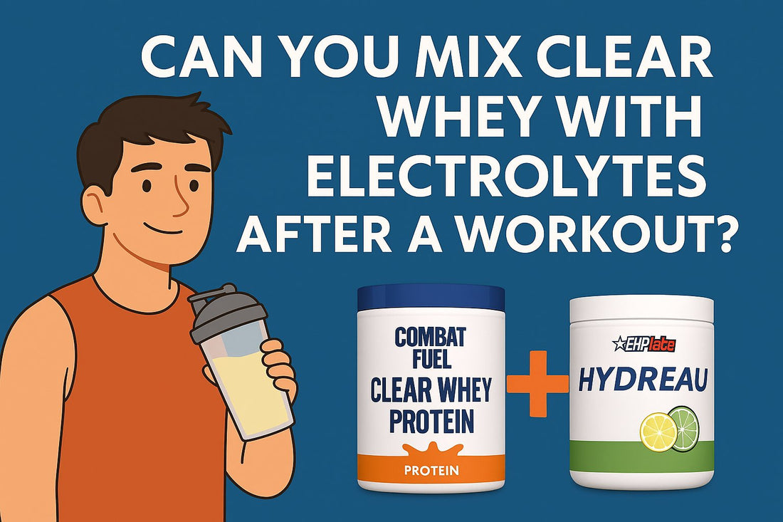 Can You Mix Clear Whey With Electrolytes After a Workout?