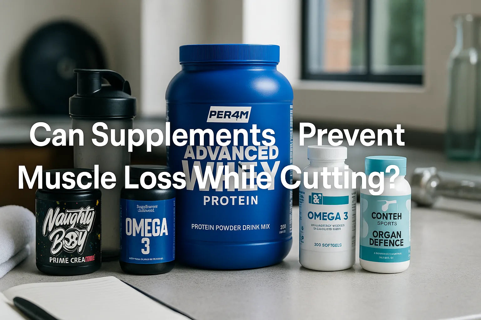 Can Supplements Prevent Muscle Loss While Cutting?