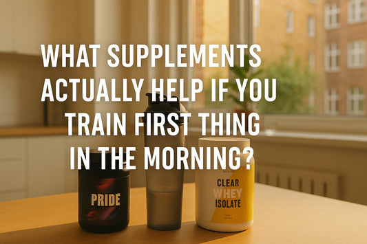 What Supplements Actually Help if You Train First Thing in the Morning?