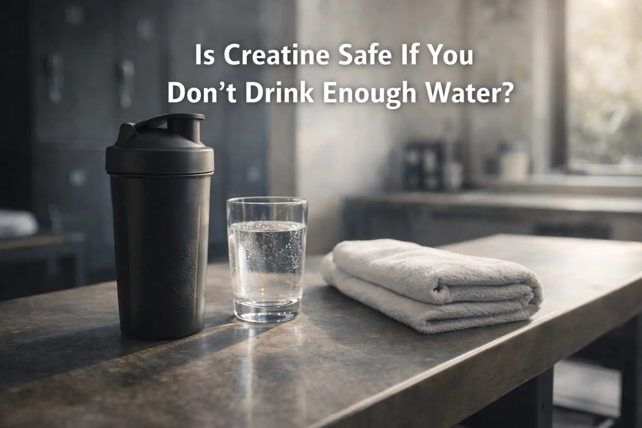 Is Creatine Safe If You Don’t Drink Enough Water?