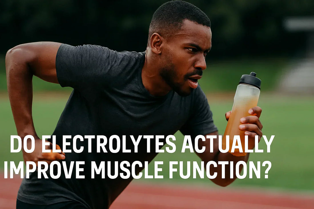DO ELECTROLYTES ACTUALLY IMPROVE MUSCLE FUNCTION