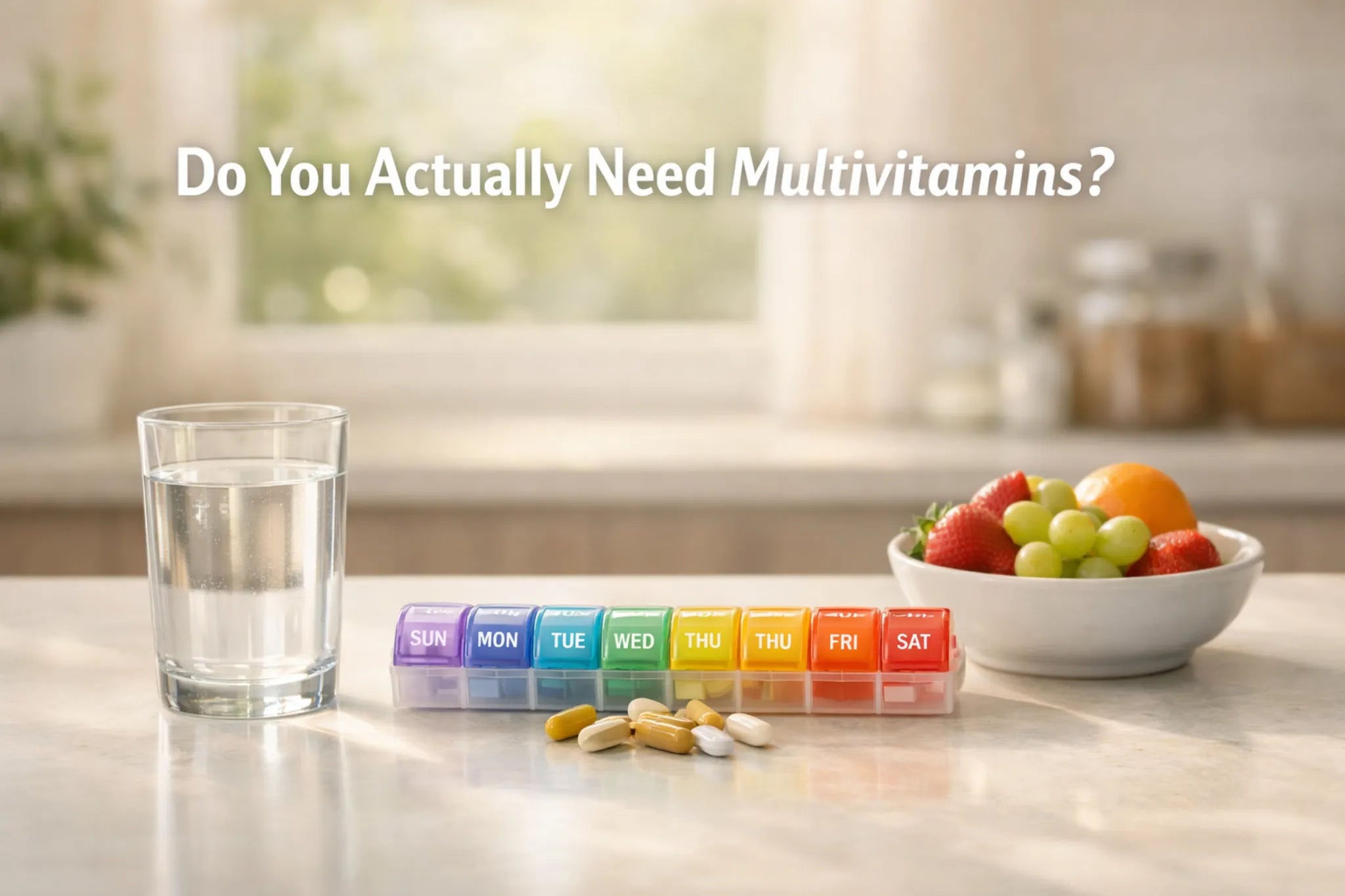 Do You Actually Need Multivitamins?