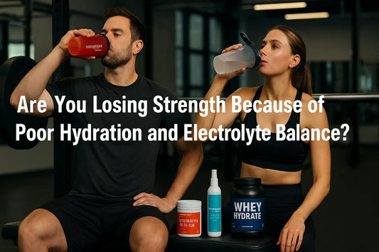 ARE YOU LOSING STRENGTH BECAUSE OF POOR HYDRATION AND ELECTROLYTE BALANCE?