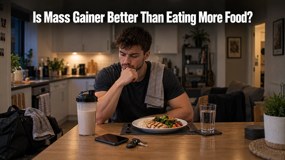 Is Mass Gainer Better Than Eating More Food?