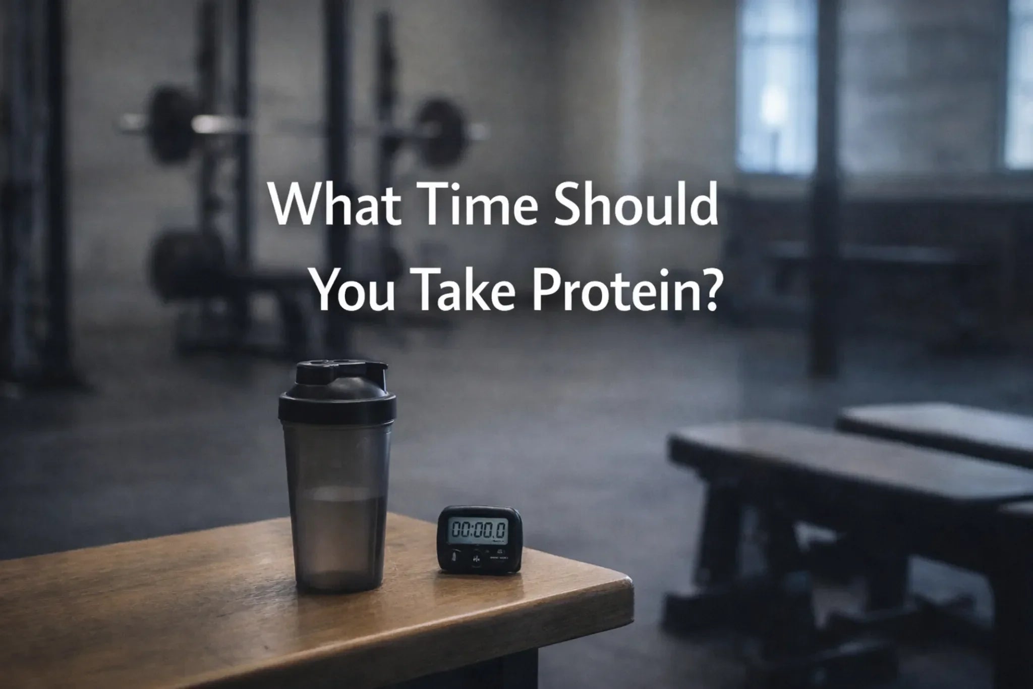 What Time Should You Take Protein?