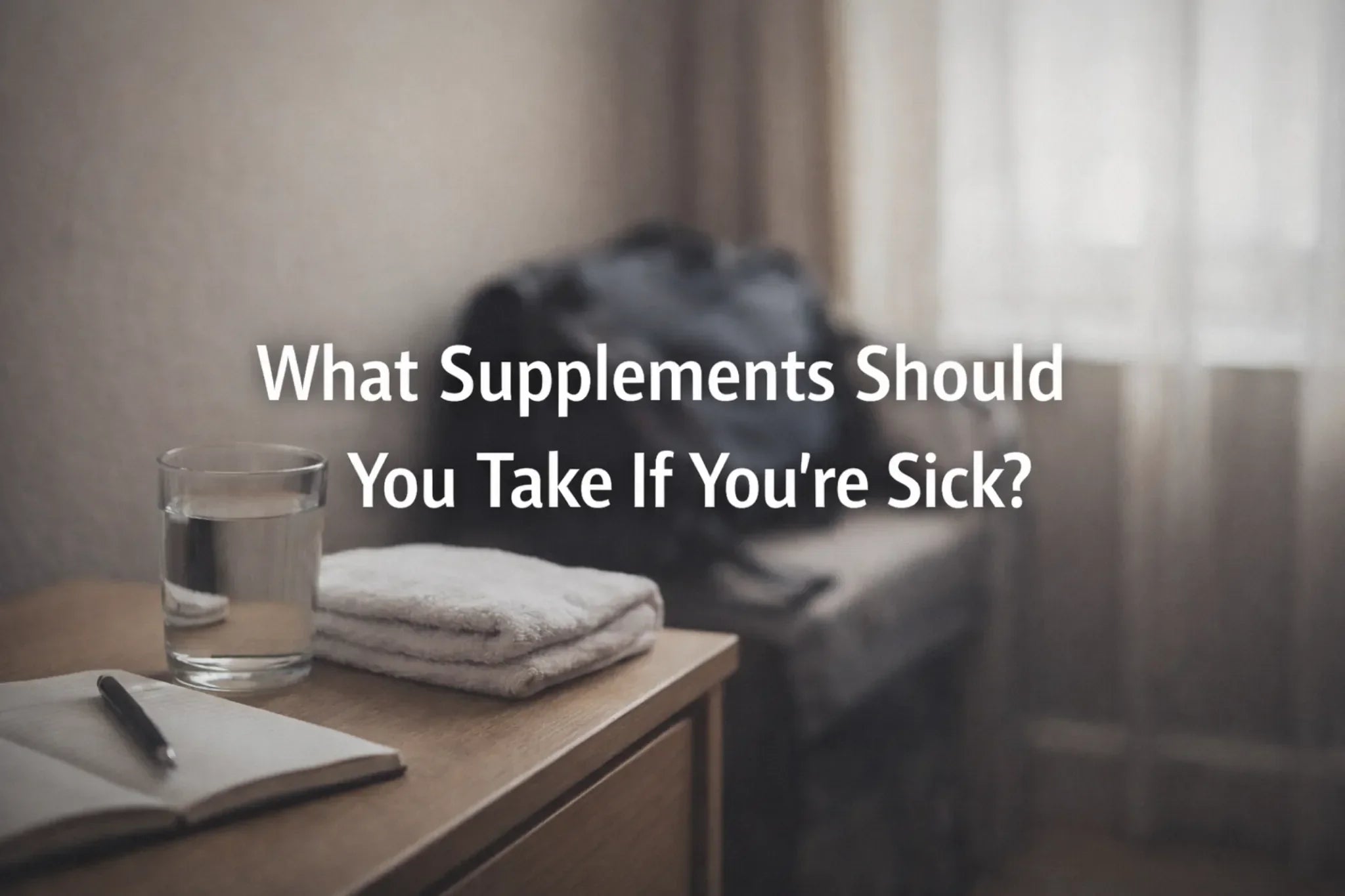 What Supplements Should You Take If You’re Sick?