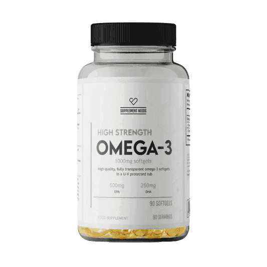 Supplement Needs Omega 3 High Strength 90 Soft Gels - Uncle Gym