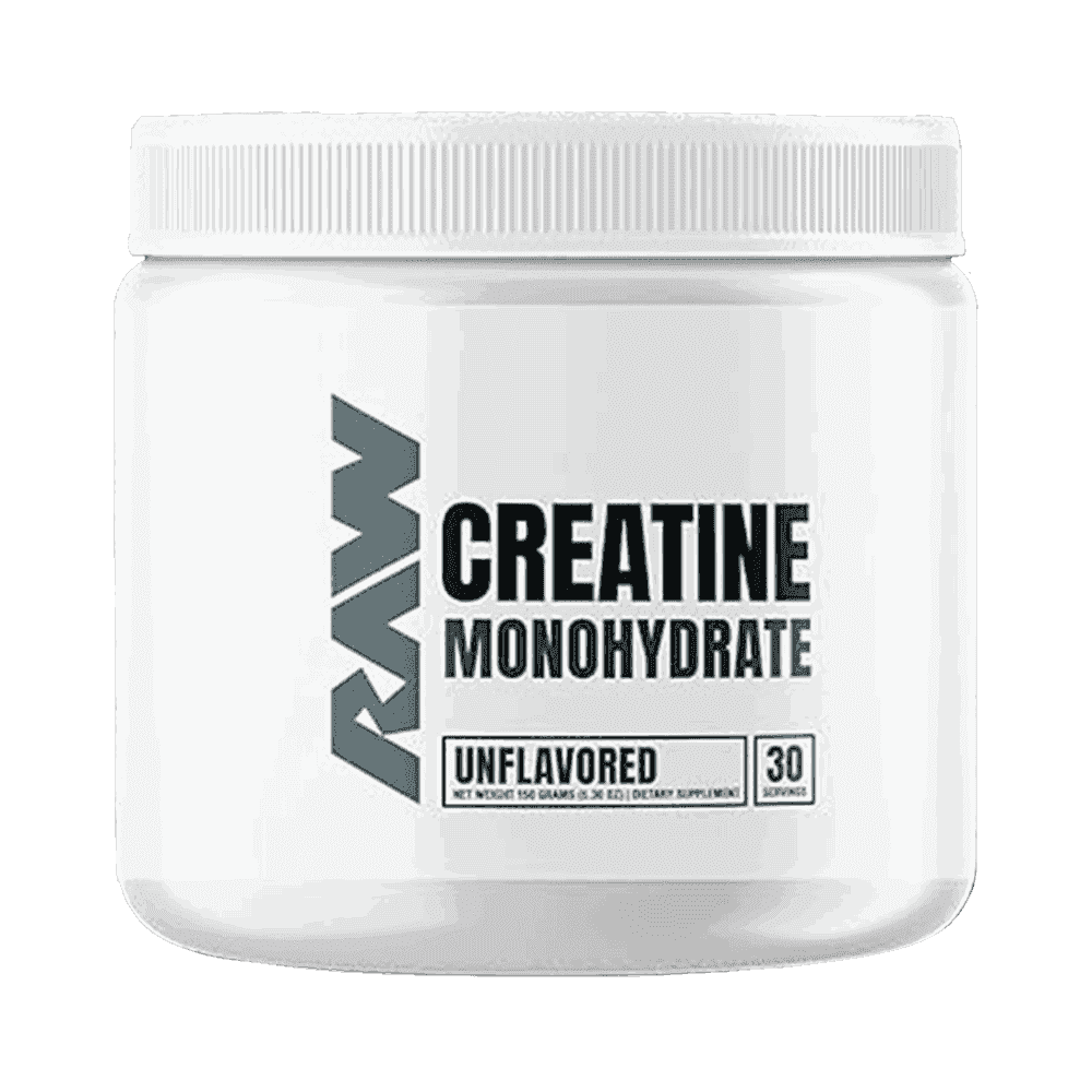 RAW Nutrition Creatine Monohydrate 30 Servings - Uncle Gym