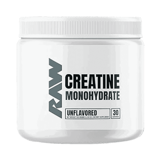 RAW Nutrition Creatine Monohydrate 30 Servings - Uncle Gym
