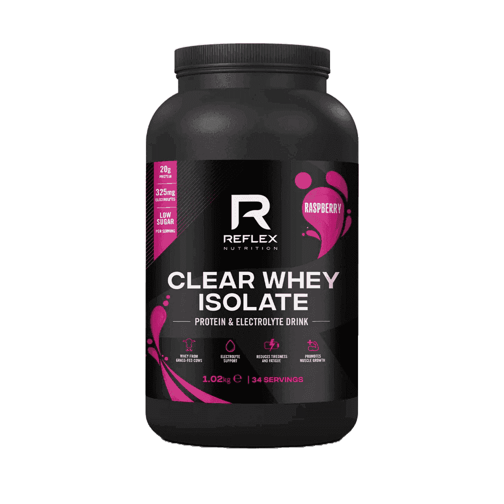 Reflex Nutrition Clear Whey Isolate 1.02kg Raspberry - Uncle Gym