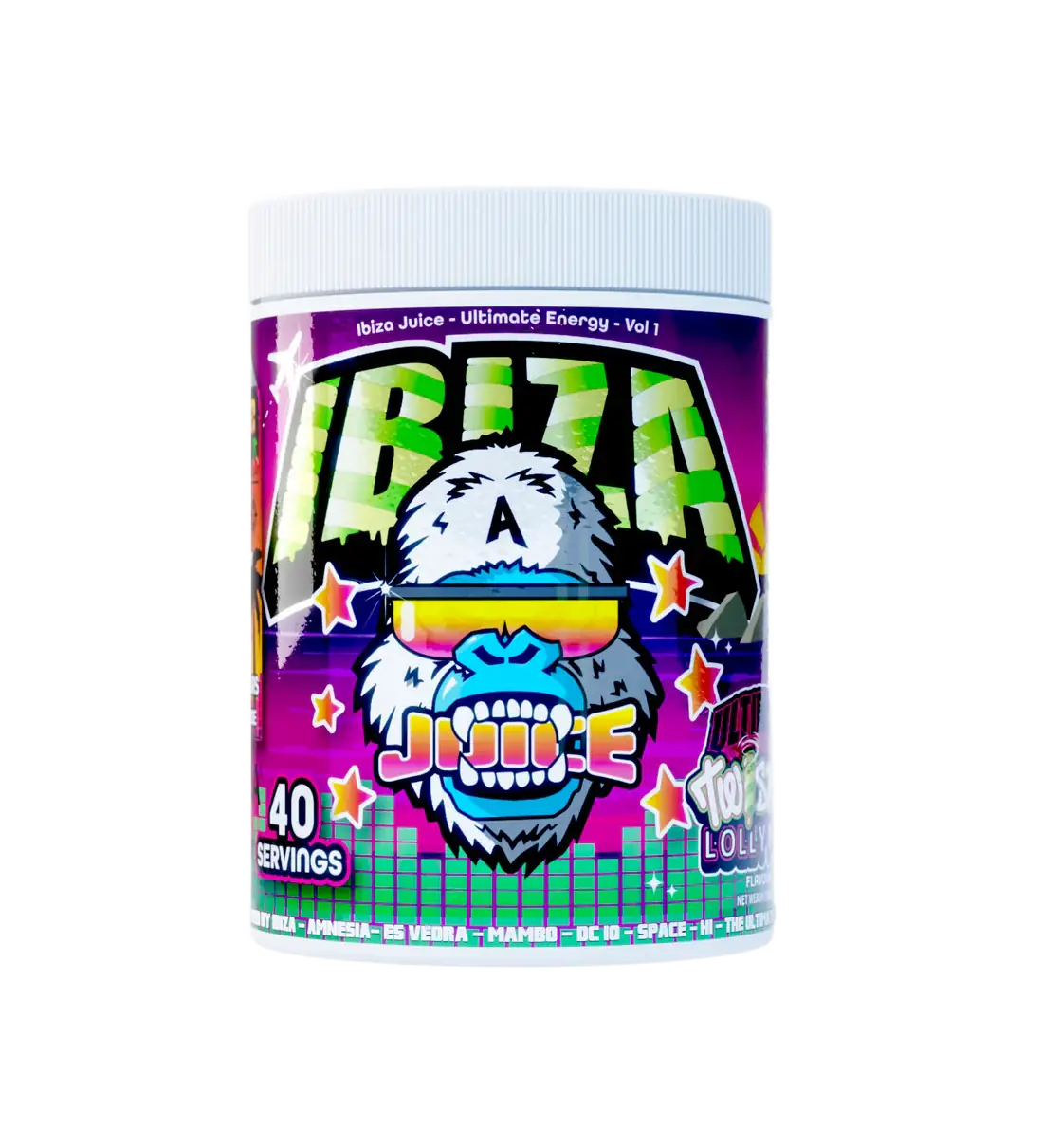 Gorillalpha Ibiza Juice Ultimate Energy Vol 1 - 480g