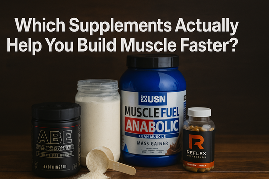 Which Supplements Actually Help You Build Muscle Faster?