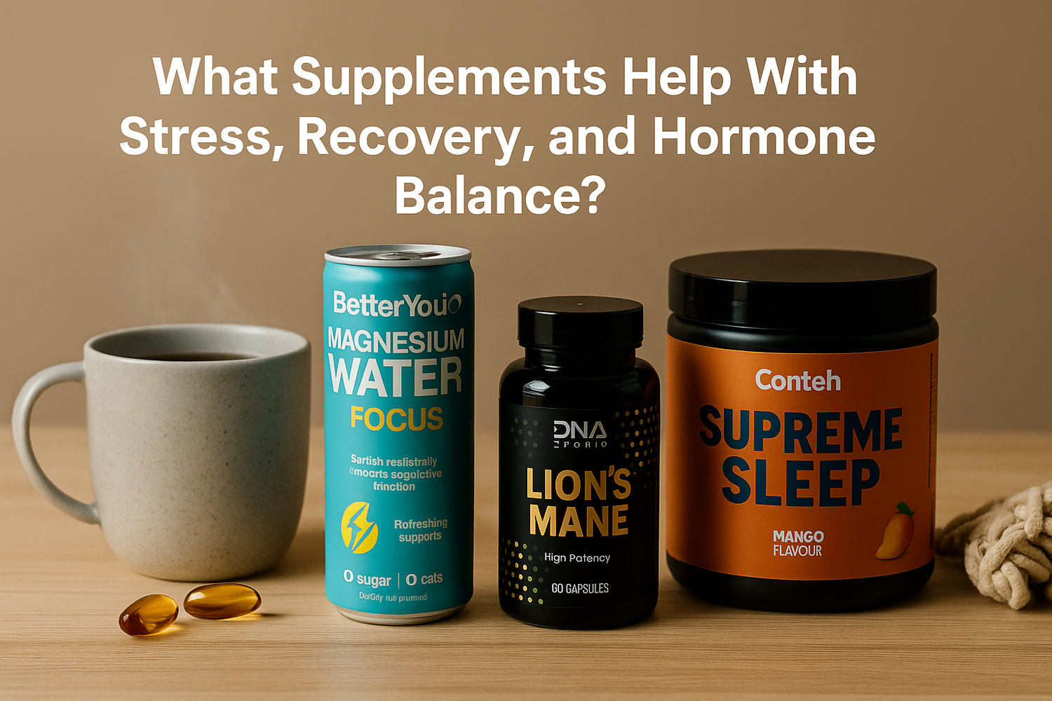 What Supplements Help With Stress, Recovery, and Hormone Balance? | Uncle Gym's Advice