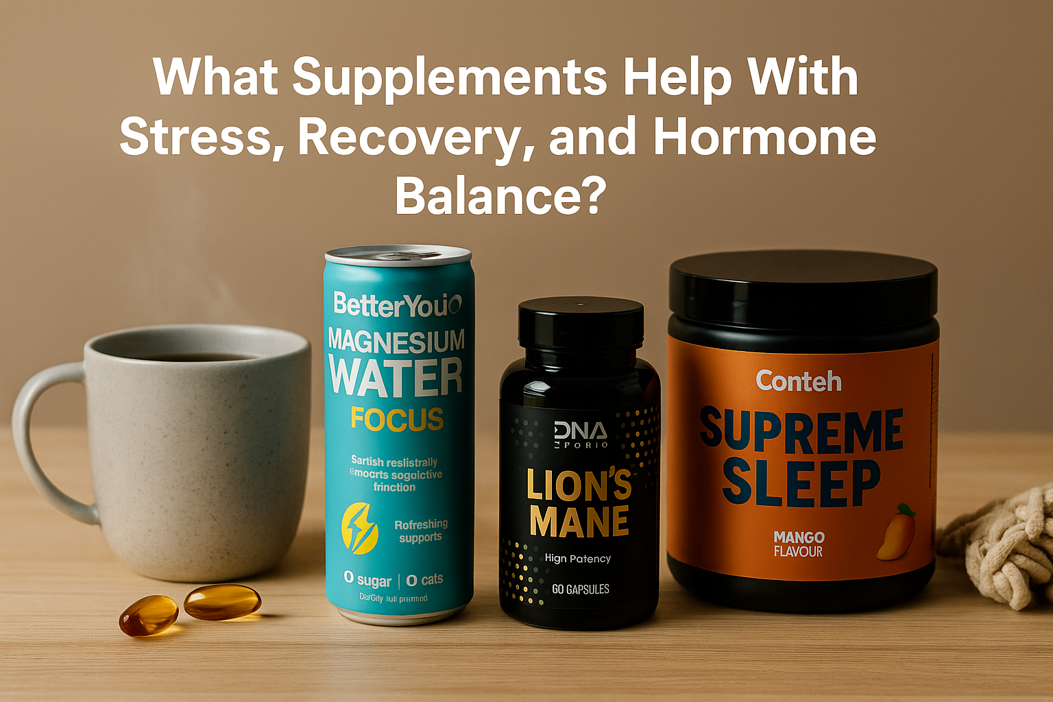 What Supplements Help With Stress, Recovery, and Hormone Balance? | Uncle Gym's Advice