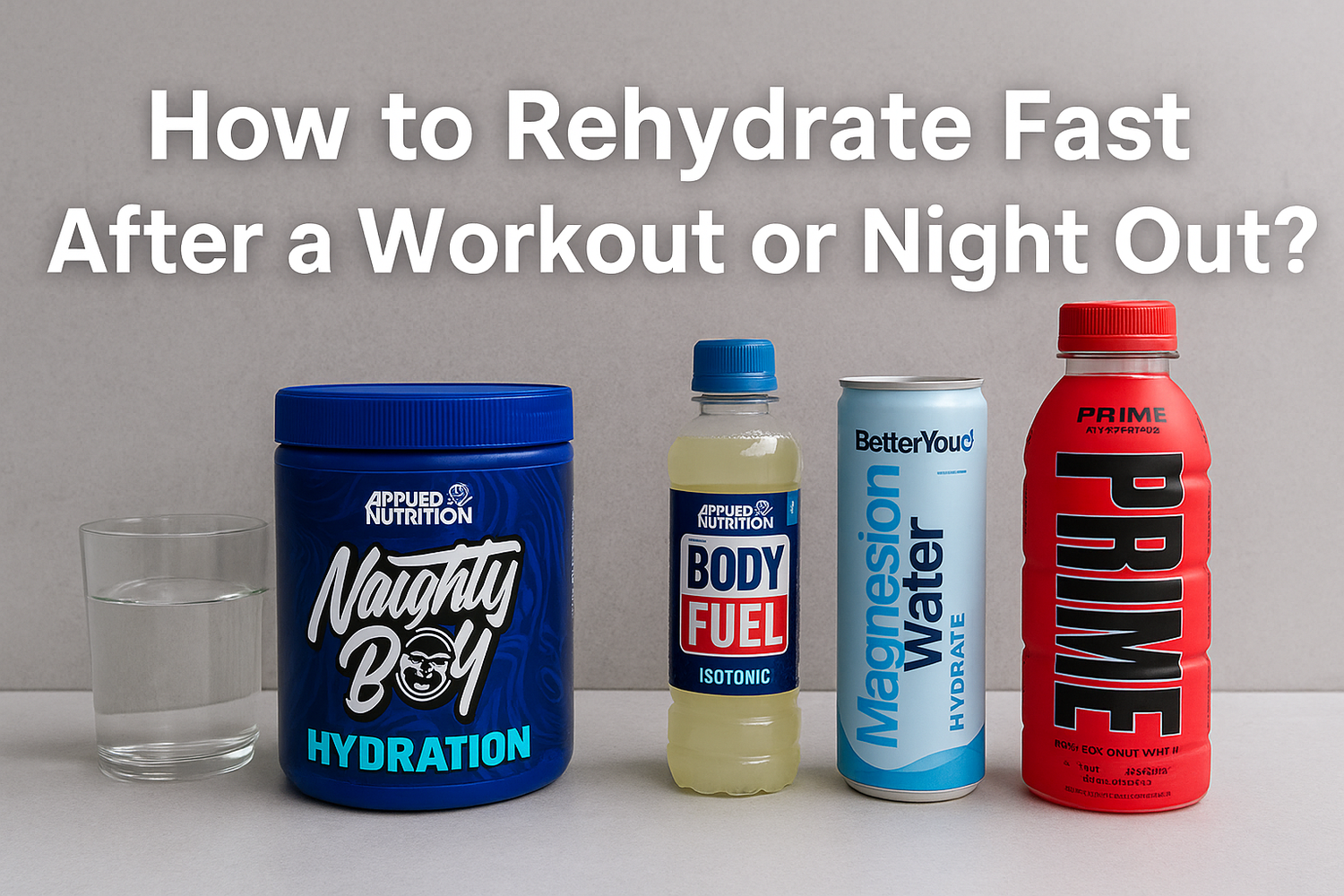 How to Rehydrate Fast After a Workout or Night Out? | Uncle Gym's Advice