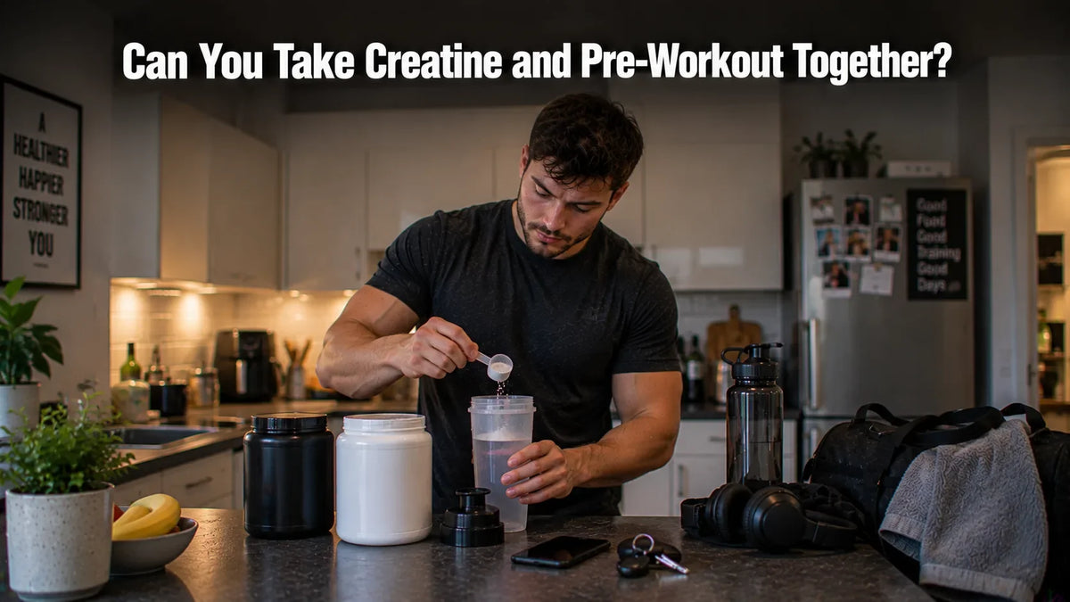 Can You Take Creatine and Pre-Workout Together?