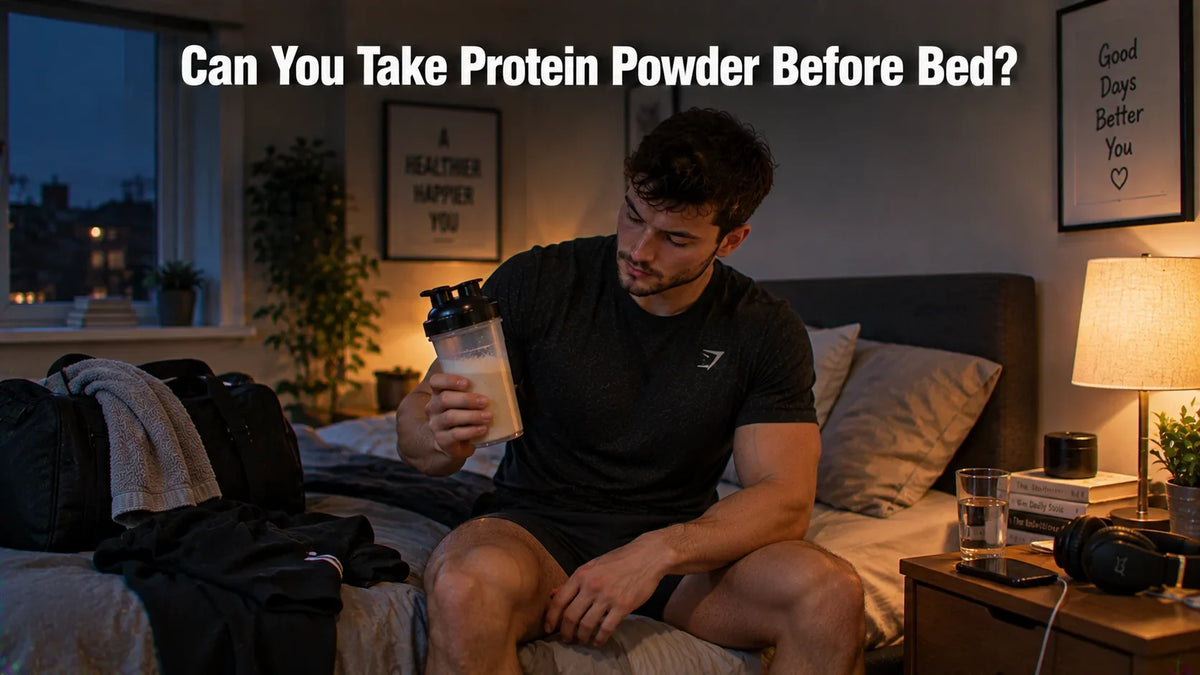 Can You Take Protein Powder Before Bed?