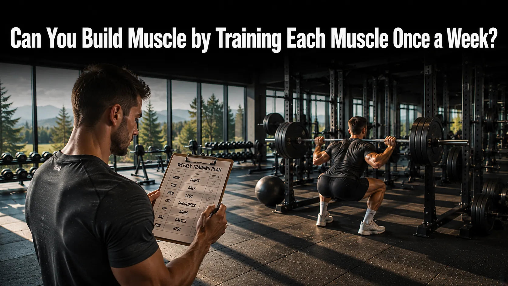 Can You Build Muscle by Training Each Muscle Once a Week?