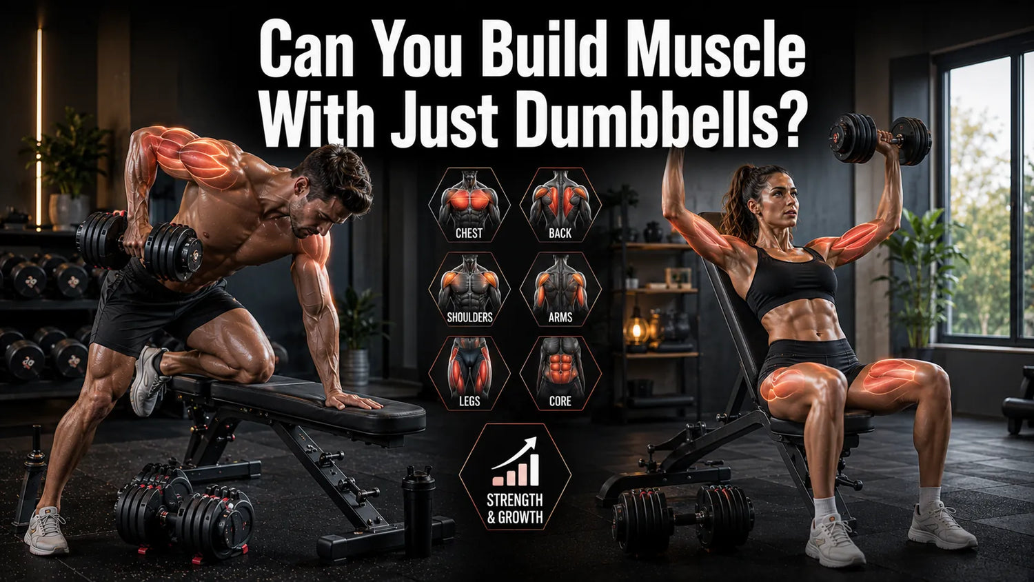 Can You Build Muscle With Just Dumbbells?