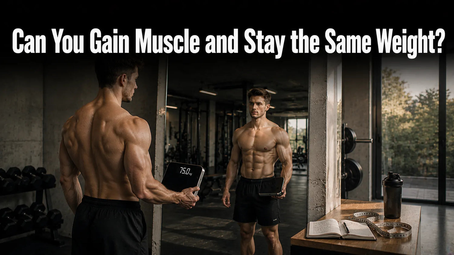 Can You Gain Muscle and Stay the Same Weight?