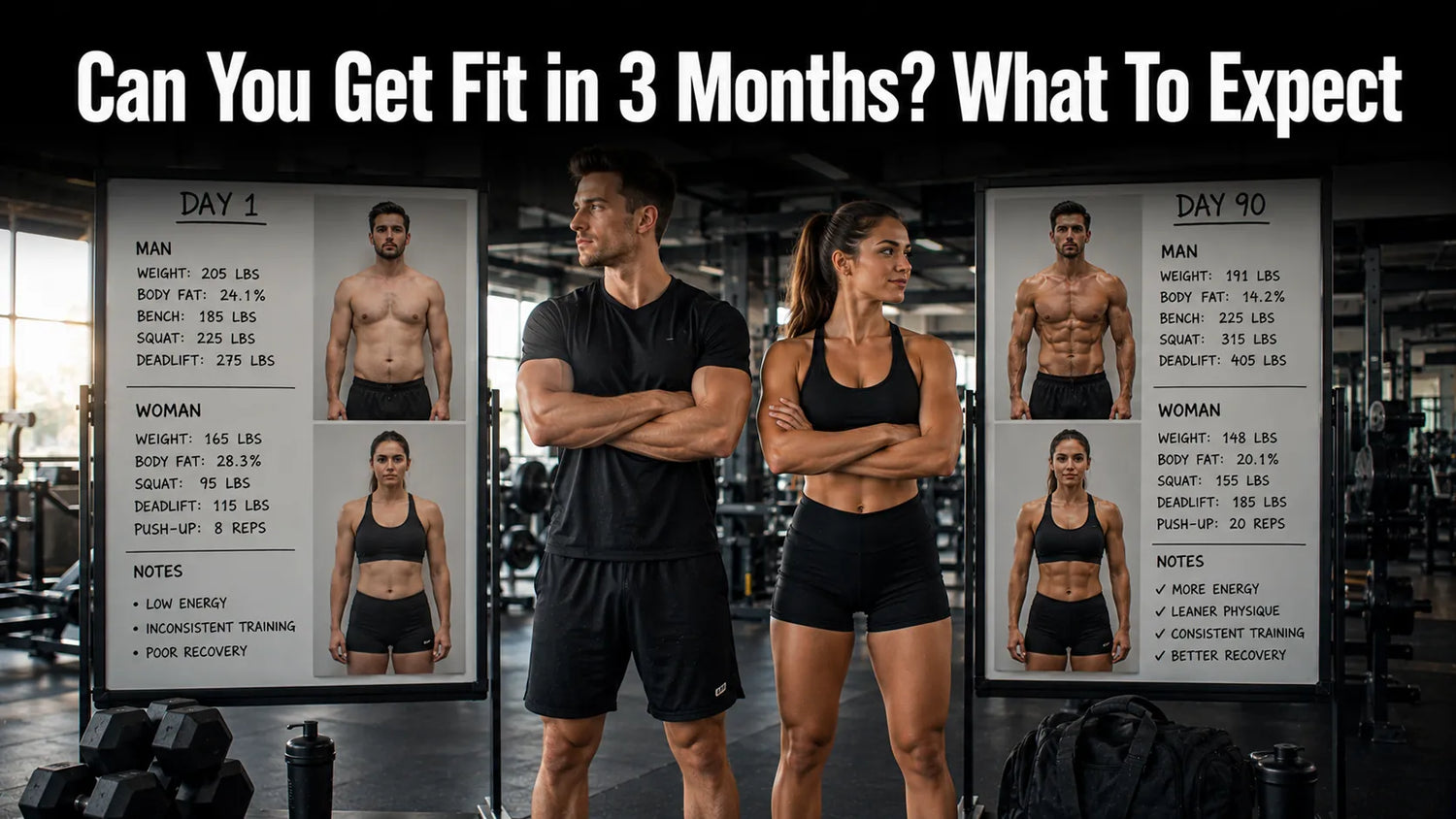 Can You Get Fit in 3 Months? What To Expect