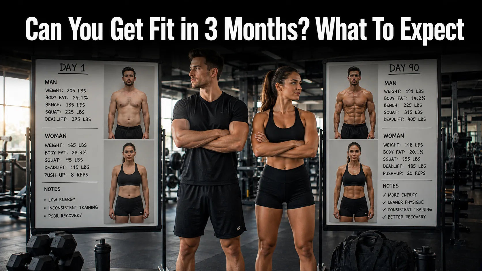Can You Get Fit in 3 Months? What To Expect