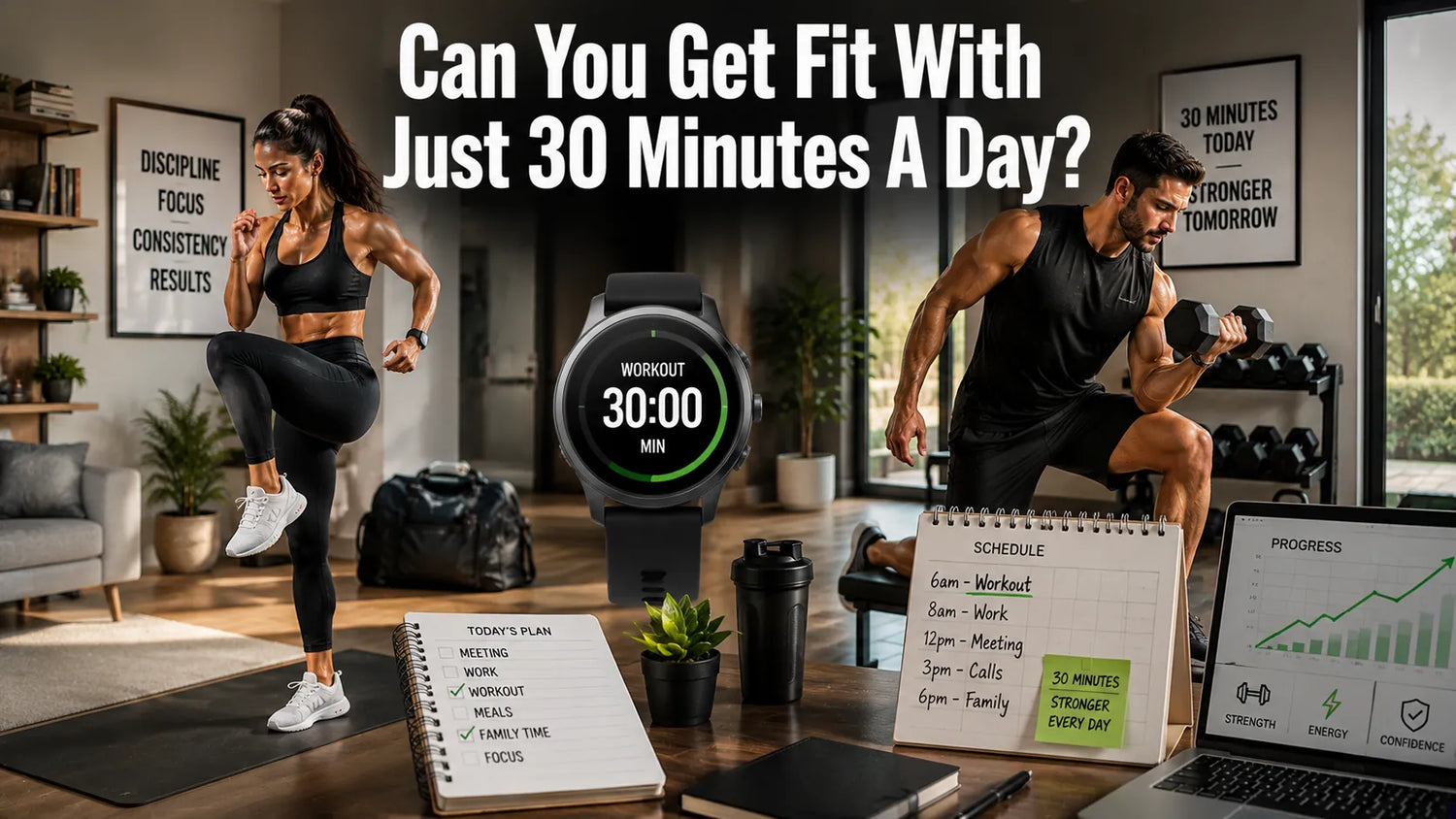 Can You Get Fit With Just 30 Minutes a Day? The Truth
