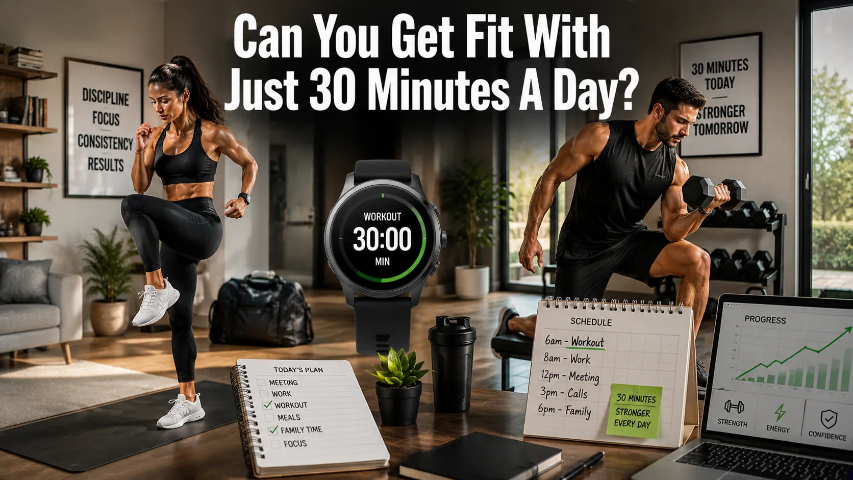 Can You Get Fit With Just 30 Minutes a Day? The Truth