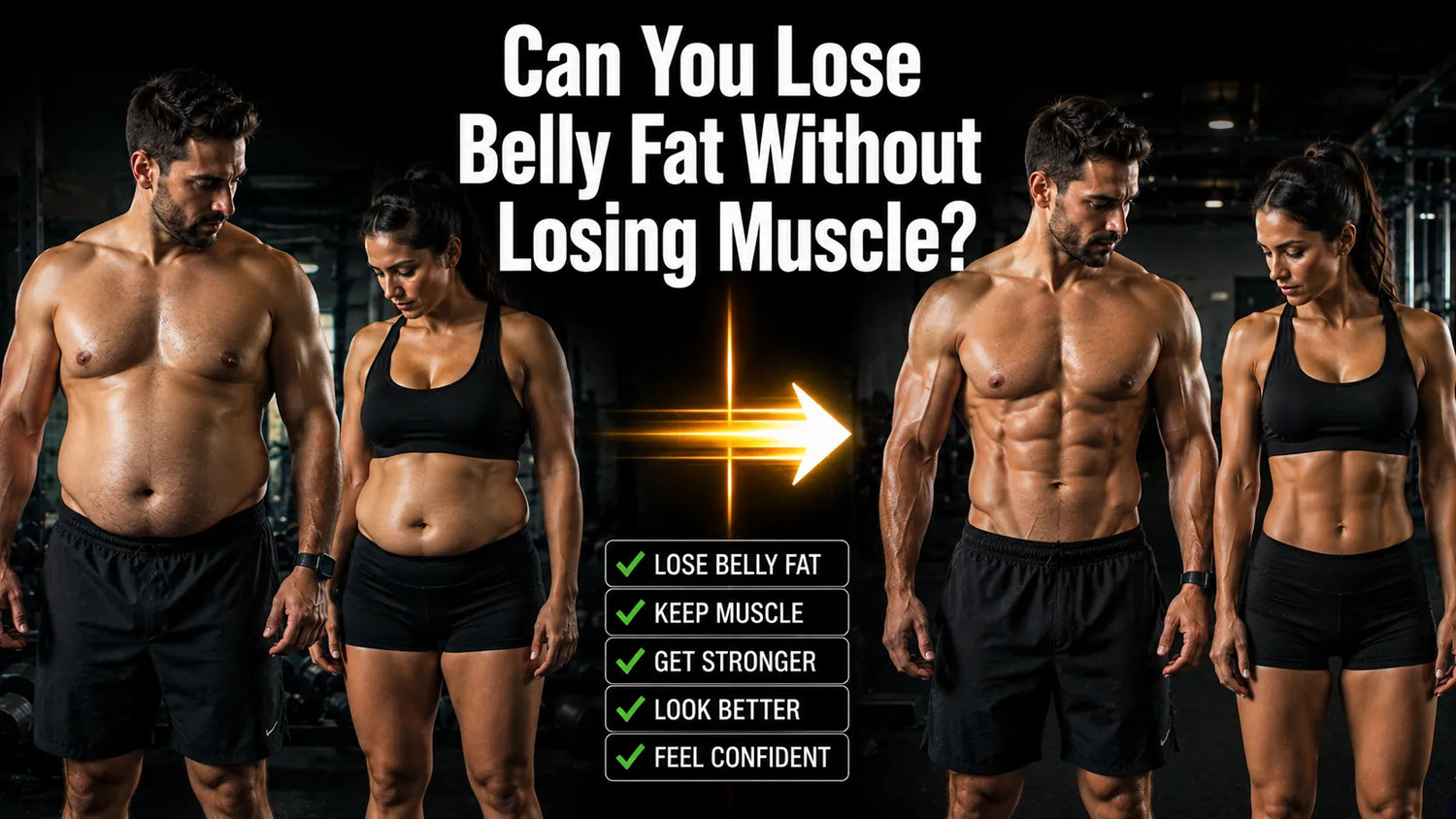 Can You Lose Belly Fat Without Losing Muscle? The Truth