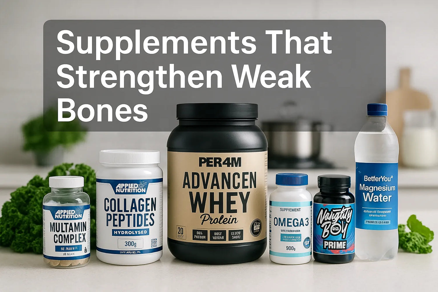 Supplements That Strengthen Weak Bones