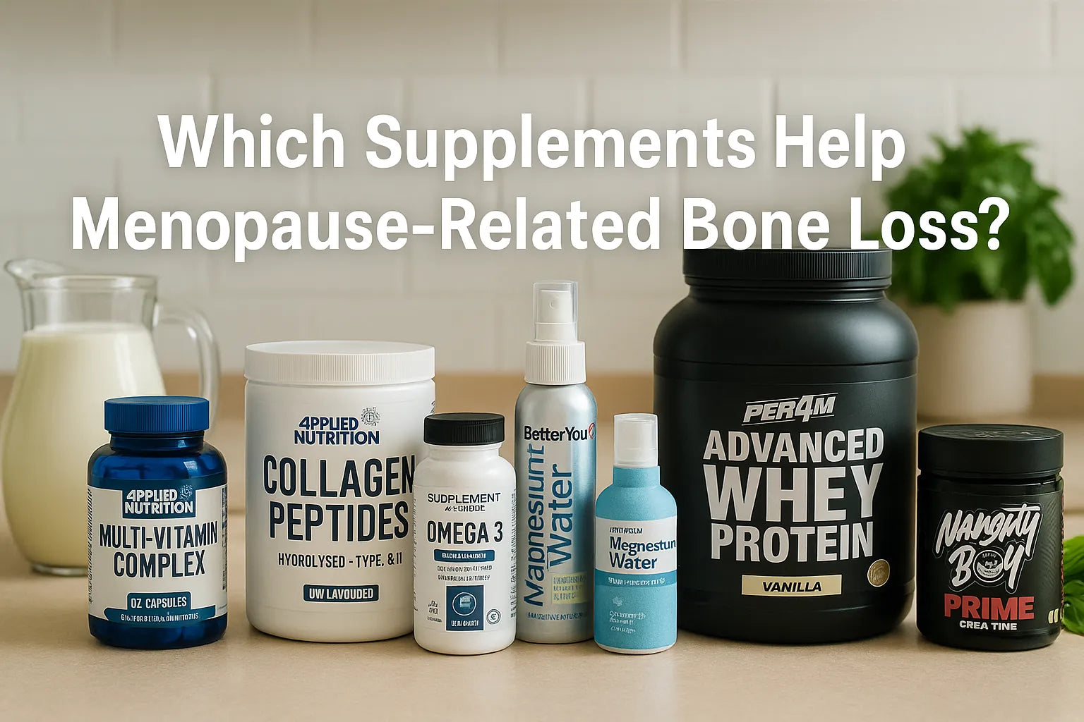 Which Supplements Help Menopause-Related Bone Loss?