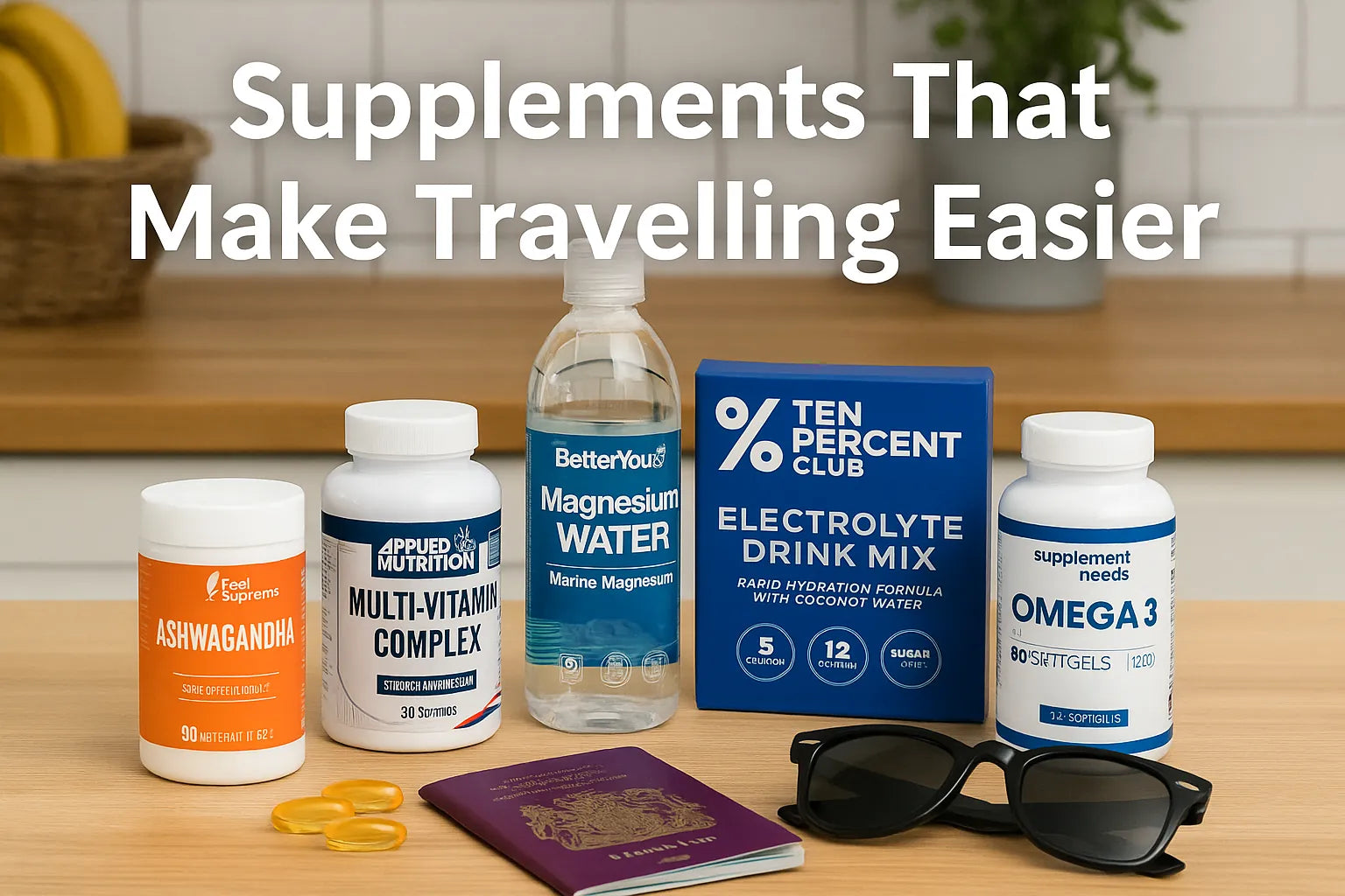 Supplements That Make Travelling Easier | Uncle Gym's Advice