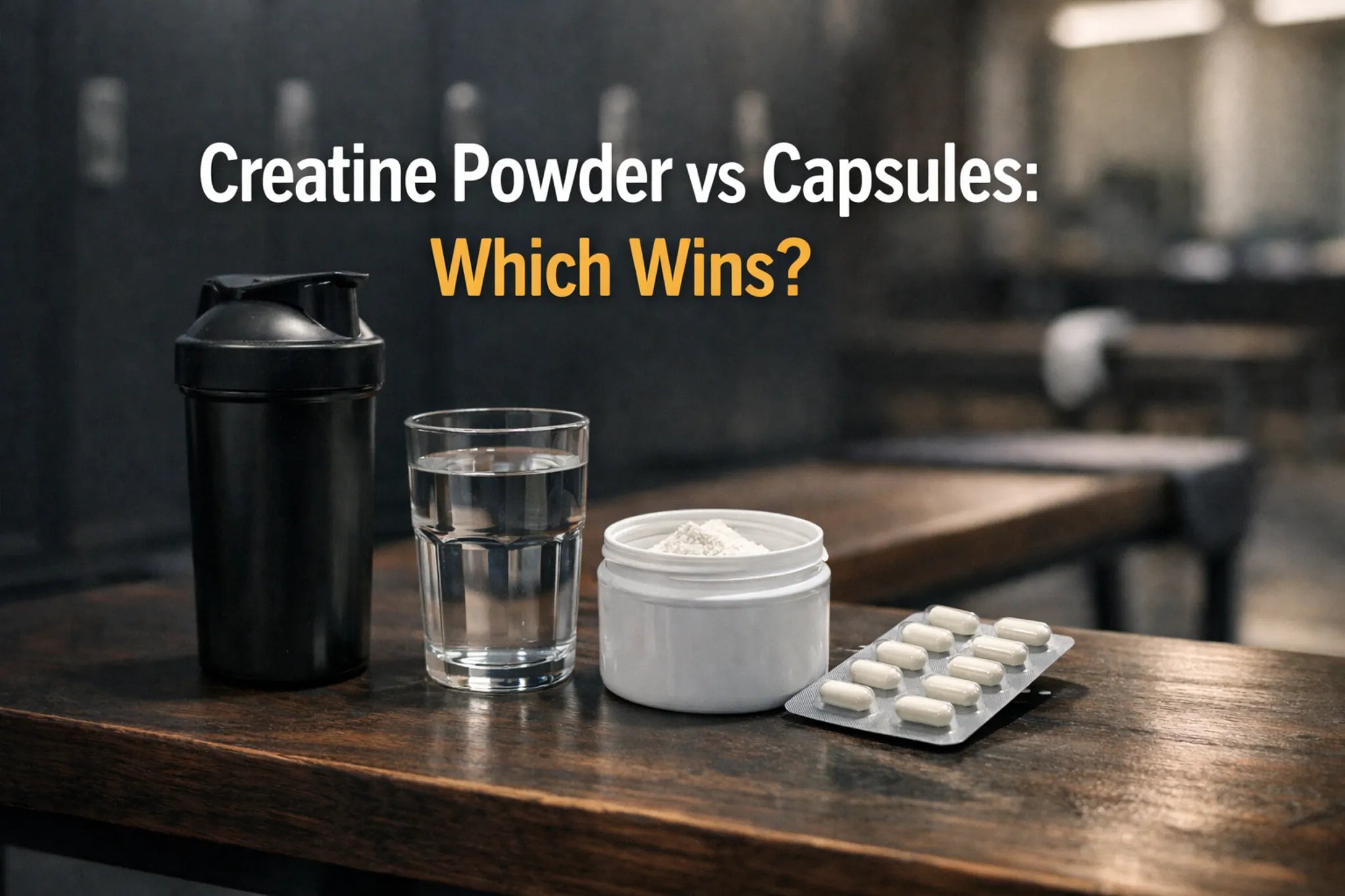 Creatine Powder vs Capsules: Which Wins?