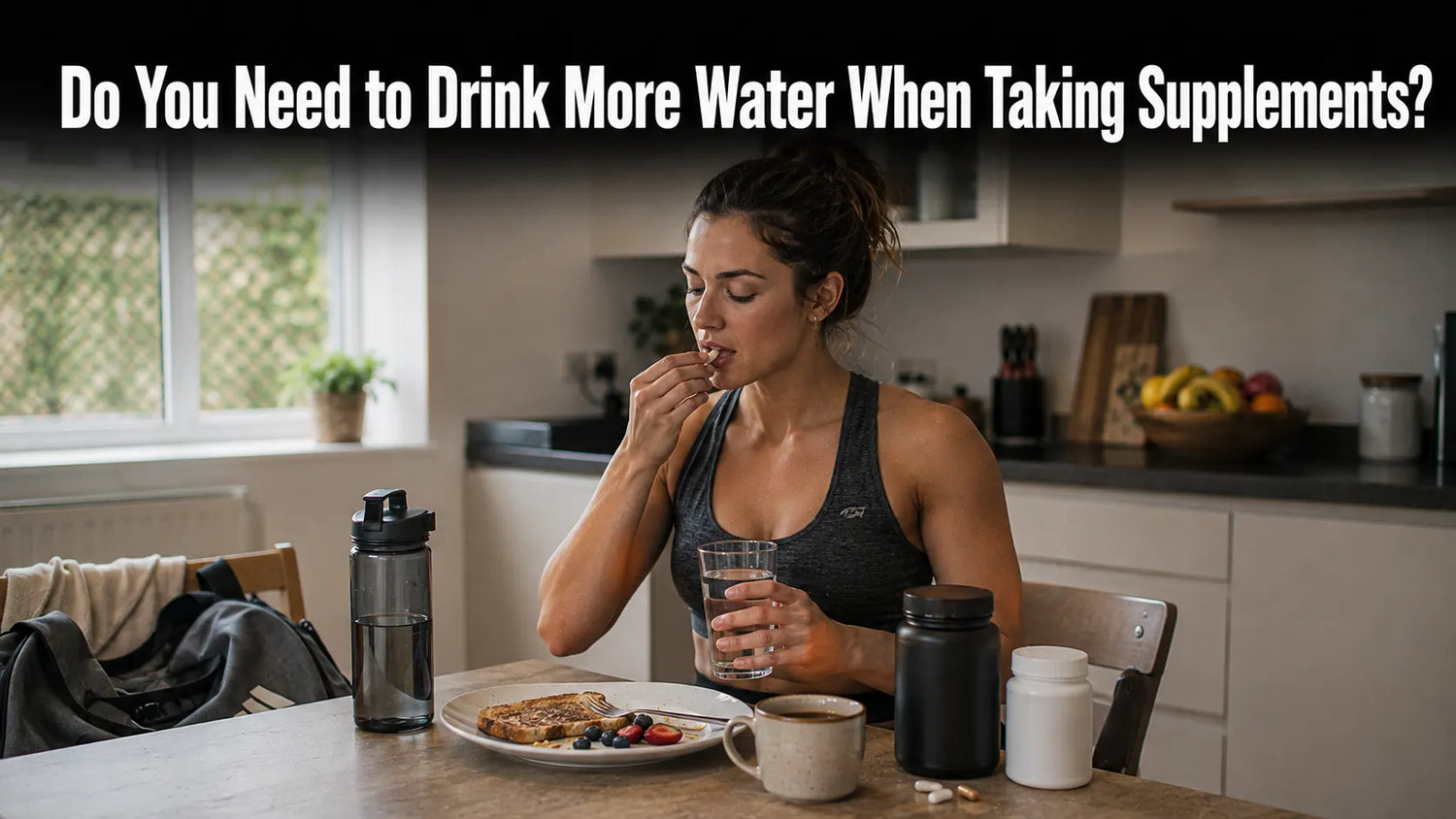 Do You Need to Drink More Water When Taking Supplements?