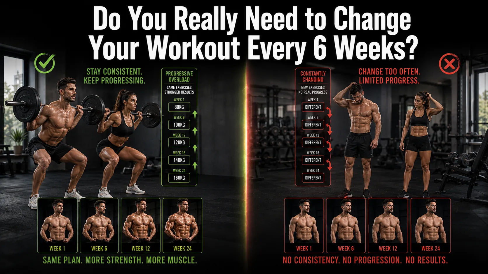 Do You Really Need to Change Your Workout Every 6 Weeks?