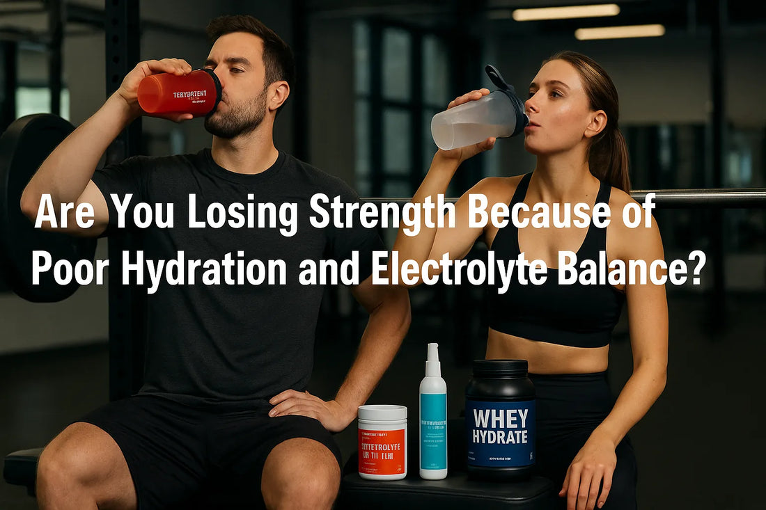 ARE YOU LOSING STRENGTH BECAUSE OF POOR HYDRATION AND ELECTROLYTE BALANCE?