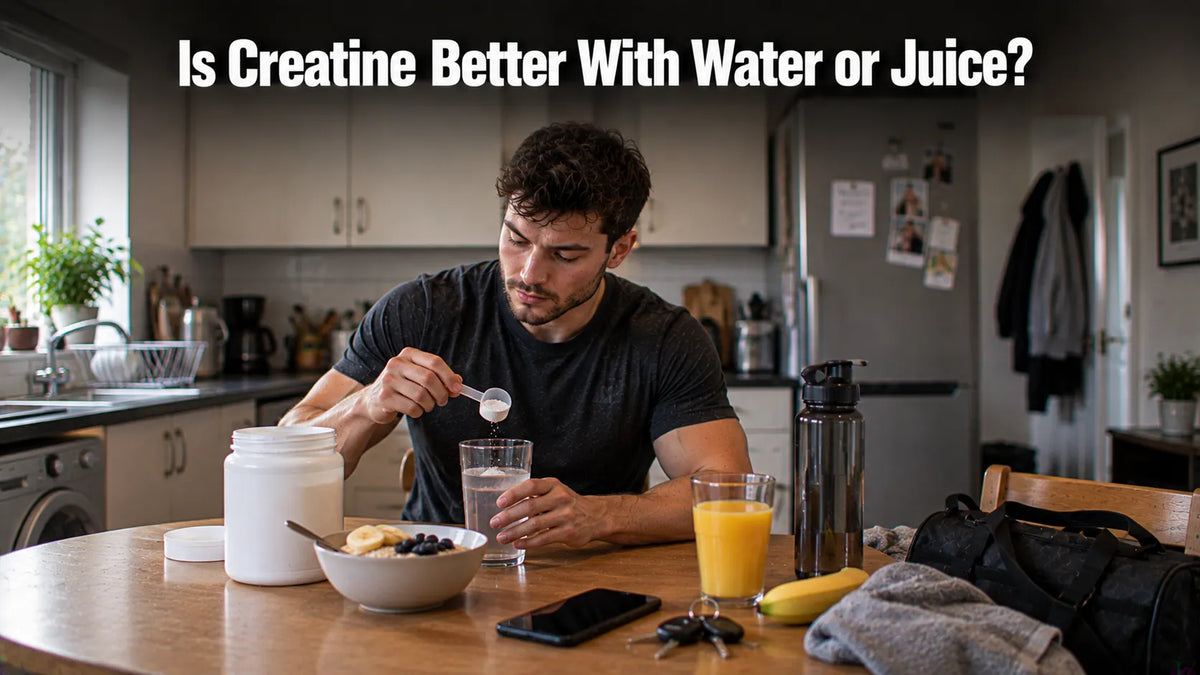 Is Creatine Better With Water or Juice?