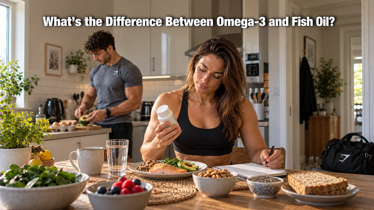 What's the Difference Between Omega-3 and Fish Oil?