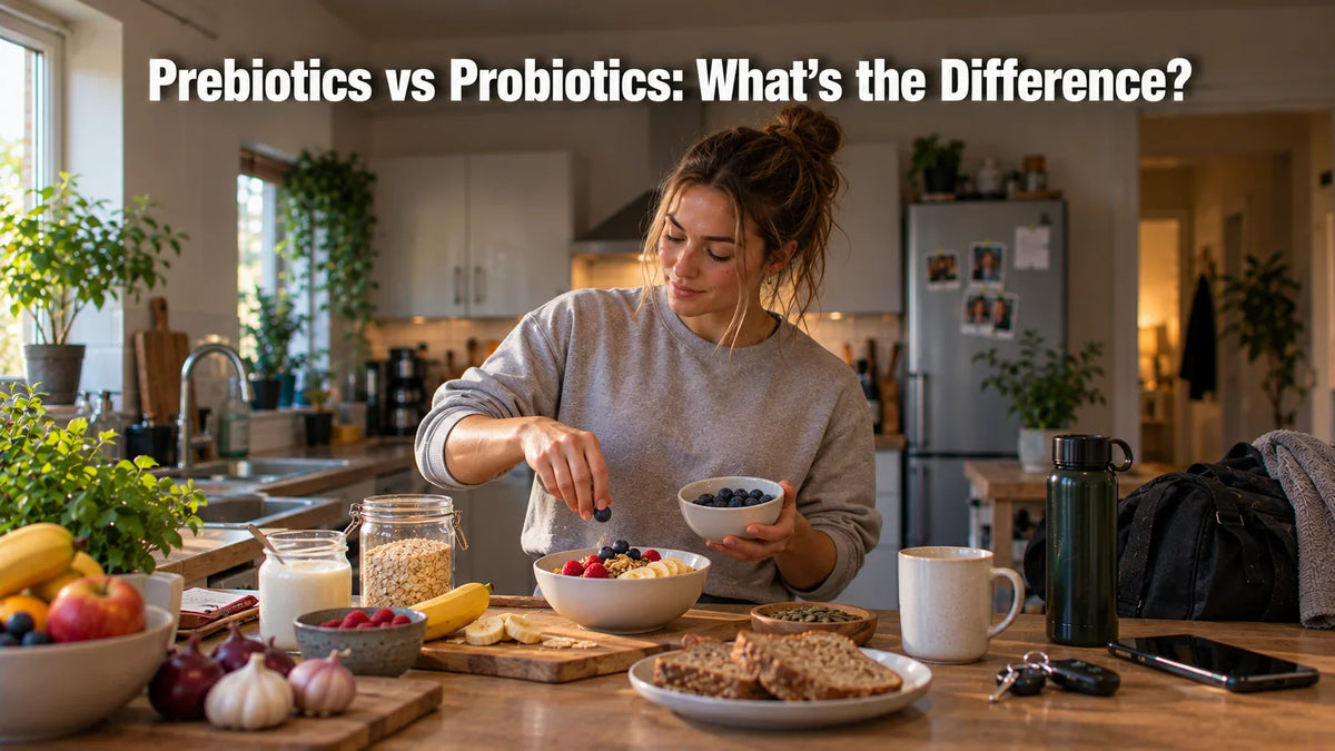 Prebiotics vs Probiotics: What’s the Difference?