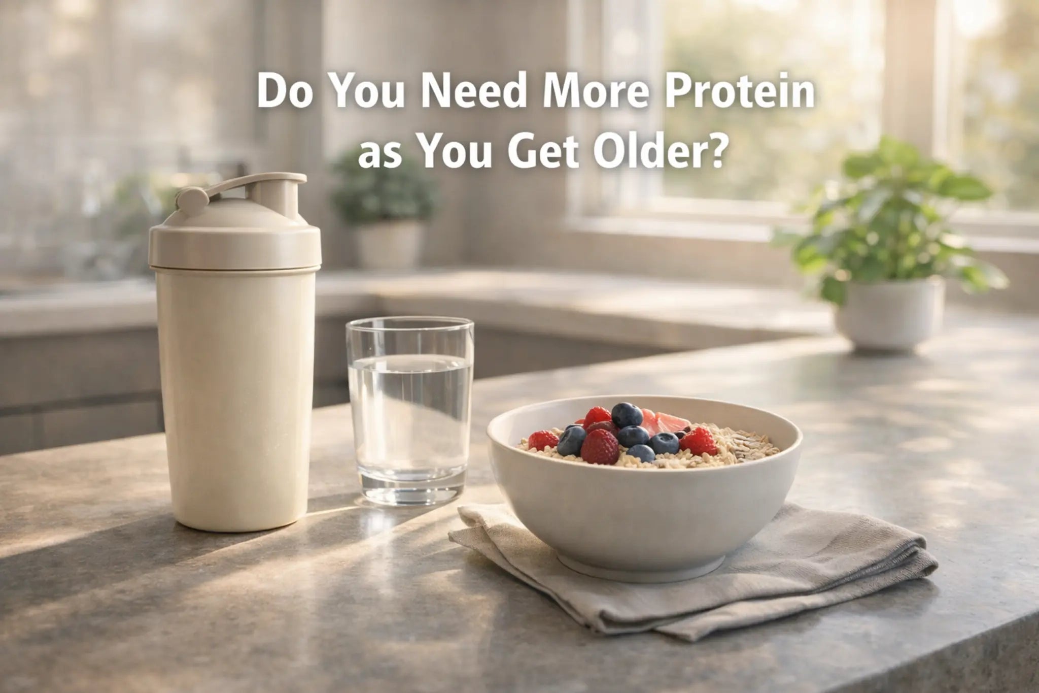 Do You Need More Protein as You Get Older?